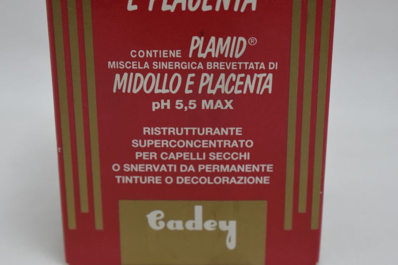 BILBA / CADEY CREMA TRATTANTE AL MIDOLO E PLACENTA / ΚΡΕΜΑ ΠΕΡΙΠΟΙΗΣΗΣ ΜΑΛΛΙΩΝ ΜΕ ΜΕΔΟΥΛΙ ΚΑΙ ΠΛΑΚΟΥΝΤΑ ΓΙΑ ΜΑΛΛΙΑ ΤΑΛΑΙΠΩΡΗΜΕΝΑ 125 ml 4.2 FL.OZ.