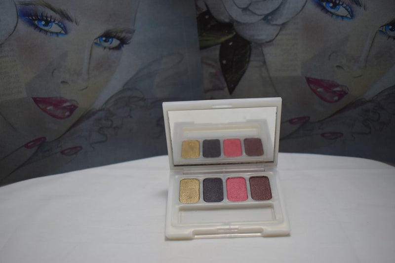 SEVENTEEN 17 COSMETICS CAKE EYESHADOW SUPER IRIDESCENT (PALETTE No 49 -  MOONSTONE) / Συμπαγής Τετραπλή Σκιά Ματιών, Σούπερ Ιριδίζουσα -  (COLLECTION 49) -  Σε Απόχρωση (Μπεζ - Γκρι Ανθρακί - Ροζ - Καφέ) 8 g.