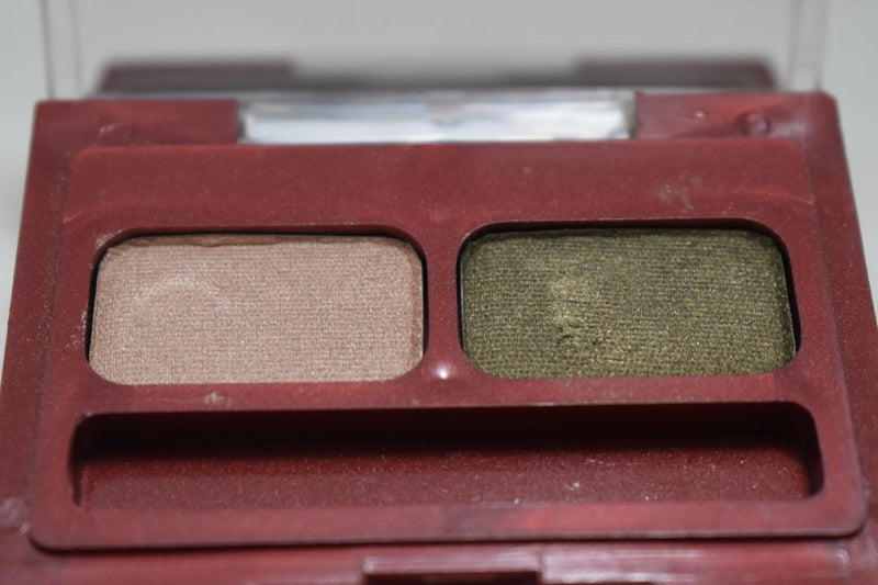 SEVENTEEN 17 COSMETICS CAKE EYE SHADOW DUO (No 8 PETAL ROSE - MOSS GREEN) / Συμπαγής Διπλή Σκιά Ματιών -  (COLLECTION 8) -  Σε Απόχρωση (Ροζ - Βαθύ Πράσινο) 4 g.