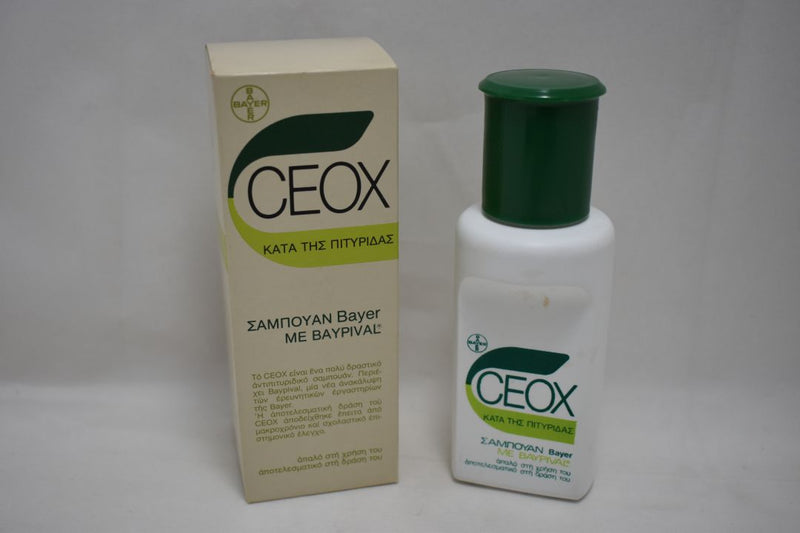 CEOX (BAYER) Shampoo  Antidandruff / Σαμπουάν  Αντιπιτυριδικό 100 ml 3.4 FL.OZ.