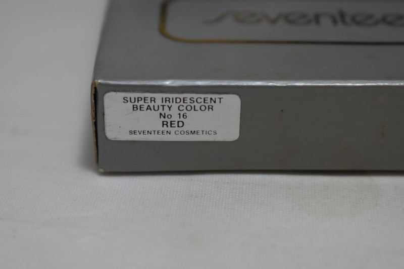 SEVENTEEN 17 COSMETICS BEAUTY COLOR / BLUSHER / FARD A JOUES / SUPER IRIDESCENT (No 16 RED) /  Ρουζ, Σούπερ Ιριδίζον -  (COLLECTION 16) -  Σε Απόχρωση (Φούξια) 7 g.