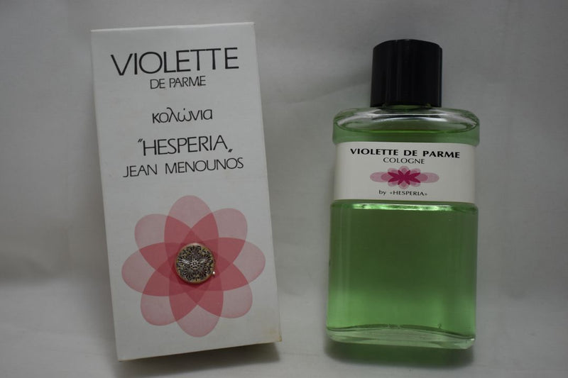 "HESPERIA" - JEAN MENOUNOS VIOLETTE DE PARME (VERSION 1977) COLOGNE POUR FEMME / FOR WOMEN 100 ml 3.4 FL.OZ.