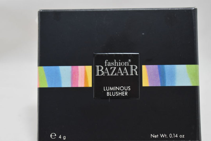 FASHION BAZAAR LUMINOUS BLUSHER / FARD A JOUES / Φωτεινό ΡΟΥΖ σε Απόχρωση (PINK PERLAIT - Ροζ Περλέ) 4 g.