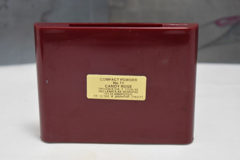 SEVENTEEN 17 COSMETICS COMPACT POWDER /  Συμπαγής (Πιεσμένη) Πούδρα Προσώπου σε Απόχρωση (No 11 CANDY ROSE - Ροδακινί) 12 g.