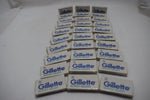Gillette SUPER SILVER (5) STAINLESS STEEL BLADES Platinum hardened edges Χ 30 pieces (PACK)