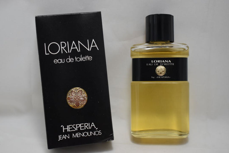 "HESPERIA" - JEAN MENOUNOS LORIANA  (VERSION 1962) EAU DE TOILETTE  POUR FEMME / FOR WOMEN 100 ml 3.4 FL.OZ.