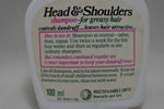 Head & Shoulders Shampoo Anti dandruff / Greasy Hair (VERSION 1982) Σαμπουάν Αντιπιτυριδικό για Λιπαρά μαλλιά 100 ml 3.4 FL.OZ.
