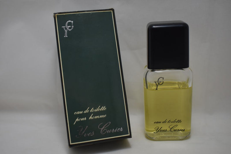 YVES CURIER POUR HOMME / FOR MEN (VERSION 1980) EAU DE TOILETTE 100 ml 3.4 FL.OZ - (FULL  76%)