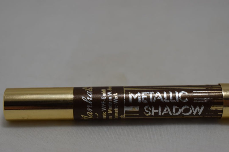 LADY MANHATTAN COSMETICS BIG METALIC SHADOW WATERPROOF / Μολύβι Χονδρό, Διπλής Δράσης,  Ματιών και Σκιάς ταυτόχρονα, Αδιάβροχο, σε Απόχρωση (No 54 - Καφέ Μεταλλικό).