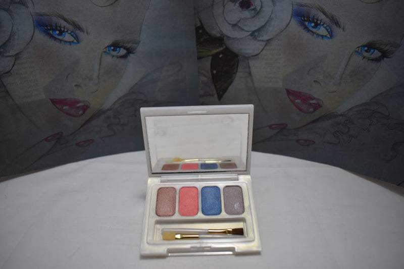 SEVENTEEN 17 COSMETICS CAKE EYESHADOW SUPER IRIDESCENT (PALETTE No 58 -  BRUMAL) / Συμπαγής Τετραπλή Σκιά Ματιών, Σούπερ Ιριδίζουσα -  (COLLECTION 58) -  Σε Απόχρωση (Ροζ Σομόν - Κοραλλί - Μπλε - Καφέ Ανοικτό) 8 g.