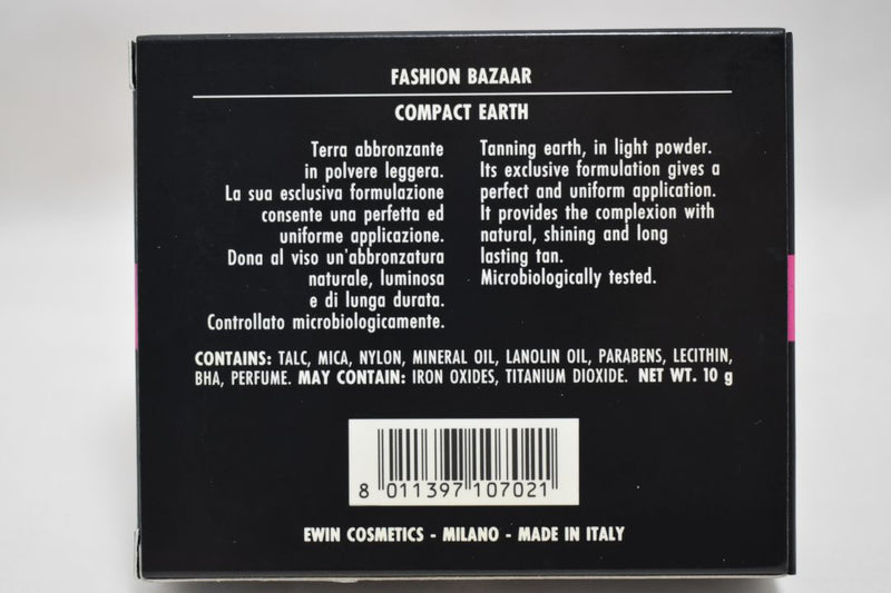 FASHION BAZAAR COMPACT EARTH  BURNING SUN (02) /  Συμπαγής Γήινη Σκόνη σε Απόχρωση (Ήλιος που Καίει) 10 g.