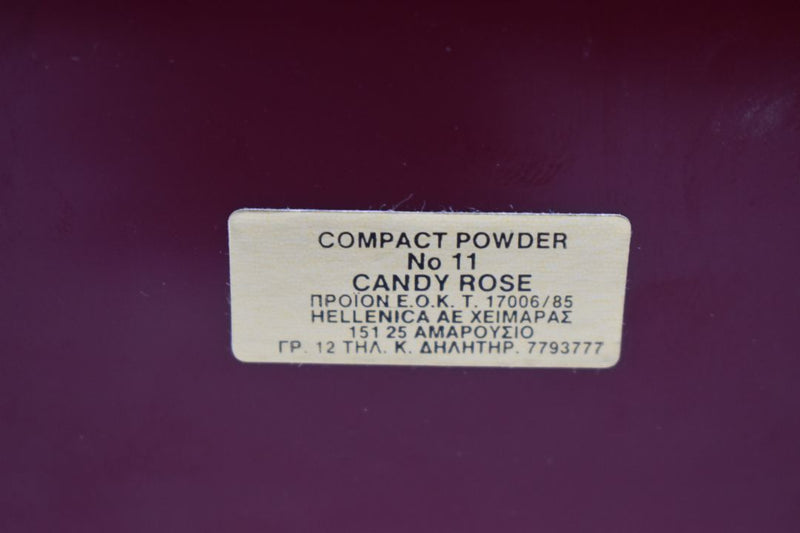 SEVENTEEN 17 COSMETICS COMPACT POWDER /  Συμπαγής (Πιεσμένη) Πούδρα Προσώπου σε Απόχρωση (No 11 CANDY ROSE - Ροδακινί) 12 g.