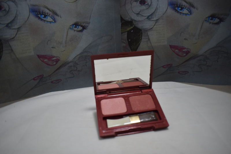 SEVENTEEN 17 COSMETICS BEAUTY COLOR / BLUSHER / FARD A JOUES / 2 COLOR SET (No 3 AZALEA - ROSEWOOD) / Διπλό ρουζ -  (COLLECTION 3) -  Σε Απόχρωση (Σομόν - Κεραμιδί) 5.5 g.