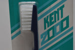 KENT 2000 NYLON ORIGINAL  TOOTHBRUSH  STRAIGHT TUFT  COLOR BLUE (VERSION 1980) A NEW ANGLE FOR DOUBLE DENTAL CARE / ΟΔΟΝΤΟΒΟΥΡΤΣΑ 2000 ΜΕ ΙΣΙΕΣ ΤΡΙΧΕΣ ΓΙΑ ΔΙΠΛΗ ΟΔΟΝΤΙΑΤΡΙΚΗ ΦΡΟΝΤΙΔΑ ΧΡΩΜΑΤΟΣ ΜΠΛΕ.