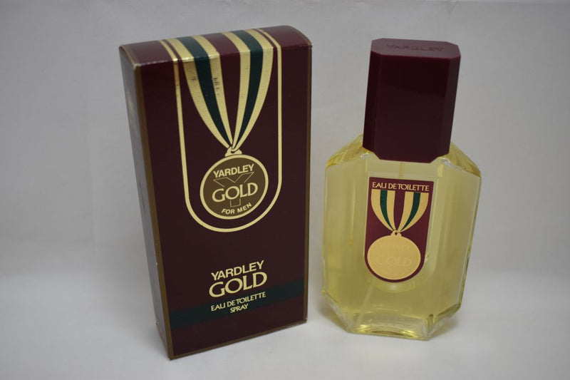 YARDLEY GOLD (VERSION 1983) ORIGINAL FOR MEN / POUR HOMME EAU DE TOILETTE SPRAY 125 ml 4.2 FL.OZ.
