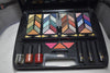 FASHION BAZAAR SYMPHONY KIT MAKE-UP (1404-01) 36 EYE SHADOW+3 BLUSH+2 INDIAN EART+1 TRANSPARENT COMPACT POWDER+1 SKIN COVER+3 LIPS POWDER+1 KAJAL BLACK PENCIL+1 LIP PENCIL+PENCIL SHARPENER+3 LIPSTICKS+3 NAIL-ENAMELS+SLIDE KIT (0035) NET WT 63,8 g.