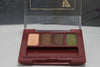 SEVENTEEN 17 COSMETICS CAKE EYE SHADOW 4 COLOUR SET   (PALETTES No 02 -  BROWNS) / Συμπαγής Τετραπλή Σκιά Ματιών -  (COLLECTION 02) -  Σε Απόχρωση (Σομόν - Καφέ Σκούρο - Πράσινο Βαθύ - Πράσινο της Ελιάς) 8 g.