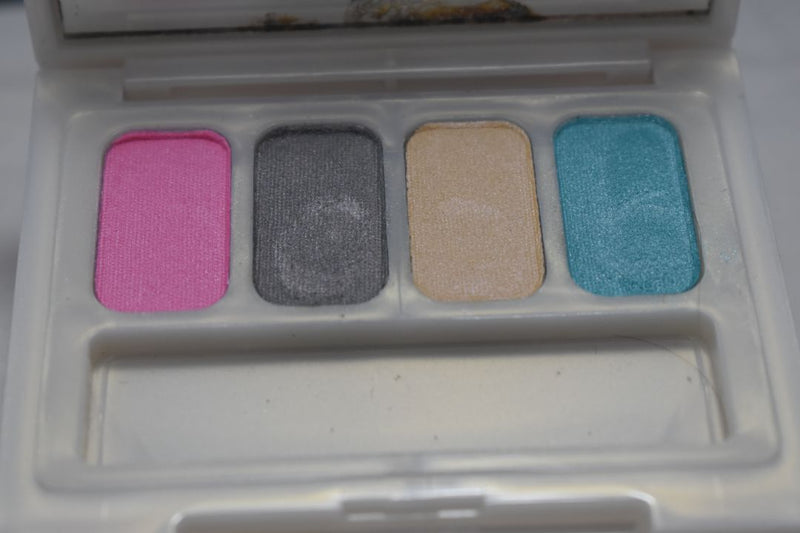 SEVENTEEN 17 COSMETICS CAKE EYESHADOW SUPER IRIDESCENT (PALETTE No 56 -  SPARKLE SHADES) / Συμπαγής Τετραπλή Σκιά Ματιών, Σούπερ Ιριδίζουσα -  (COLLECTION 56) -  Σε Απόχρωση (Ροζ - Λαδί - Σομόν - Πράσινο Ανοικτό) 8 g.