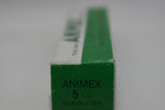 ANIMEX GLASS HYPODERMIC SYRINGE (LUER tip) INTERNATIONAL STANDARD SPECIFICATION with interchangeable components / Reusable / Γυάλινη Σύριγγα με γυάλινη άκρη (LUER) επαναχρησιμοποιήσιμη 5 c.c.