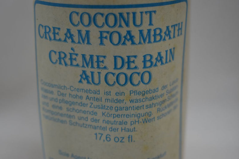 KAPPUS  COCONUT CREAM FOAM BATH (VERSION 1983) / Αφρόλουτρο Καρύδας 500 ml 17.6 FL.OZ.