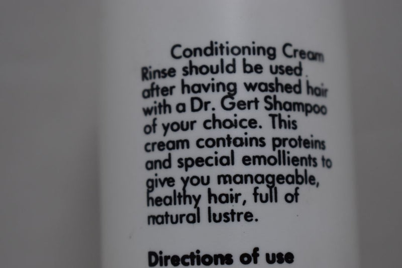 DrGert Conditioning Cream Rinse For all types of hair After shampooing / Μαλακτική Κρέμα μετά το λούσιμο για κάθε τύπο μαλλιών  250 ml 8.4 FL.OZ.