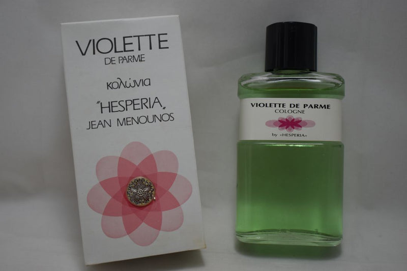 "HESPERIA" - JEAN MENOUNOS VIOLETTE DE PARME (VERSION 1977) COLOGNE POUR FEMME / FOR WOMEN 100 ml 3.4 FL.OZ.