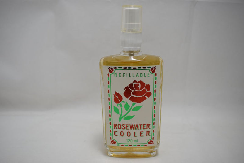 ROSEWATER COOLER SPRAY (REFILLABLE) INVIGORATING AND REFRESHING FOR THE SKIN AND FACE / Ροδόνερο τόνωσης και δροσιάς για το δέρμα και το πρόσωπο 120 ml 4 FL.OZ.