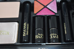 FASHION BAZAAR MELODY KIT MAKE-UP (1403-02) 32 EYE SHADOW + 3 BLUSH + 1 INDIAN EART + 1 TRANSPARENT COMPACT POWDER + 4 LIPS POWDER + 1 KAJAL BLACK PENCIL + 1 LIP PENCIL + PENCIL SHARPENER + 2 LIPSTICKS NET WT 31,18 g.
