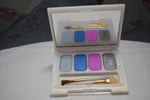 SEVENTEEN 17 COSMETICS CAKE EYESHADOW SUPER IRIDESCENT (PALETTE No 53 -  JASPER) / Συμπαγής Τετραπλή Σκιά Ματιών, Σούπερ Ιριδίζουσα -  (COLLECTION 53) -  Σε Απόχρωση (Γκρι Ανοικτό - Θαλασσί - Φούξια - Λαδί Ανοικτό) 8 g.