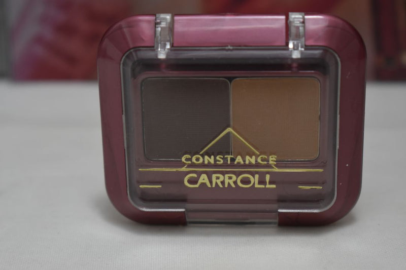 CONSTANCE CARROLL DUO EYE SHADOW / DUO OMBRE À PAUPIÈRES / ΔΙΠΛΗ ΣΚΙΑ ΜΑΤΙΩΝ - (COLLECTION 6) - Σε Απόχρωση (Καφέ Σκούρο - Μουσταρδί) 2 g.