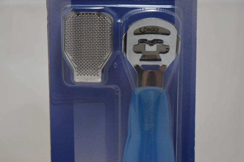 CREDO SOLINGEN SAFETY CALLUS CUTTER, WITH ADDITIONAL REPLACEMENT RASP / ΑΤΣΑΛΙΝΟΣ  ΚΟΦΤΗΣ ΚΑΛΩΝ ΑΣΦΑΛΕΙΑΣ ΚΑΙ ΜΕ ΑΝΤΑΛΛΑΚΤΙΚΗ ΡΑΣΠΑ.