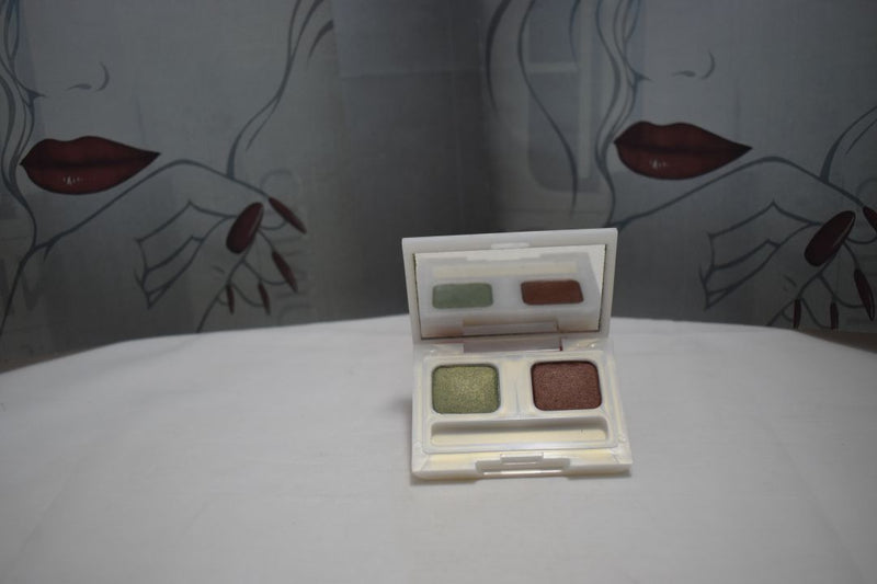 SEVENTEEN 17 COSMETICS CAKE EYESHADOW SUPER IRIDESCENT (No 24 - DUOGLEAM) / Συμπαγής Διπλή Σκιά Ματιών, Σούπερ Ιριδίζουσα -  (COLLECTION 24) -  Σε Απόχρωση (Λαδί - Καφέ) 4.5 g.
