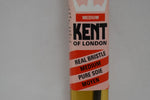 KENT OF LONDON ORIGINAL TOOTHBRUSH (MEDIUM) CURVED TUFT REAL BRISTLE COLOR BLUE (VERSION 1977) / ΟΔΟΝΤΟΒΟΥΡΤΣΑ ΜΕ ΚΑΜΠΥΛΕΣ ΚΑΙ ΑΥΘΕΝΤΙΚΕΣ ΤΡΙΧΕΣ (ΜΕΣΑΙΑΣ ΣΚΛΗΡΟΤΗΤΑΣ) ΧΡΩΜΑΤΟΣ ΜΠΛΕ.