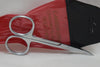 CARBON STEEL/CHROME PLATED (STAINLESS STEEL), CUTICLE SCISSORS, CURVED, ITALY TYPE / Ψαλίδι Μανικιούρ για τα Πετσάκια και τις Παρανυχίδες, από Ανοξείδωτο Χάλυβα (Ατσάλι), Κυρτό, Τύπου Ιταλικού, 9 cm.
