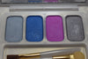 SEVENTEEN 17 COSMETICS CAKE EYESHADOW SUPER IRIDESCENT (PALETTE No 53 -  JASPER) / Συμπαγής Τετραπλή Σκιά Ματιών, Σούπερ Ιριδίζουσα -  (COLLECTION 53) -  Σε Απόχρωση (Γκρι Ανοικτό - Θαλασσί - Φούξια - Λαδί Ανοικτό) 8 g.