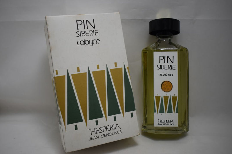 "HESPERIA" - JEAN MENOUNOS PIN SIBERIE (VERSION 1962) COLOGNE POUR HOMME / POUR FEMME - ΣΙΒΗΡΙΚΟ ΠΕΥΚΟ 200 ml 6.7 FL.OZ - jumbo !!!