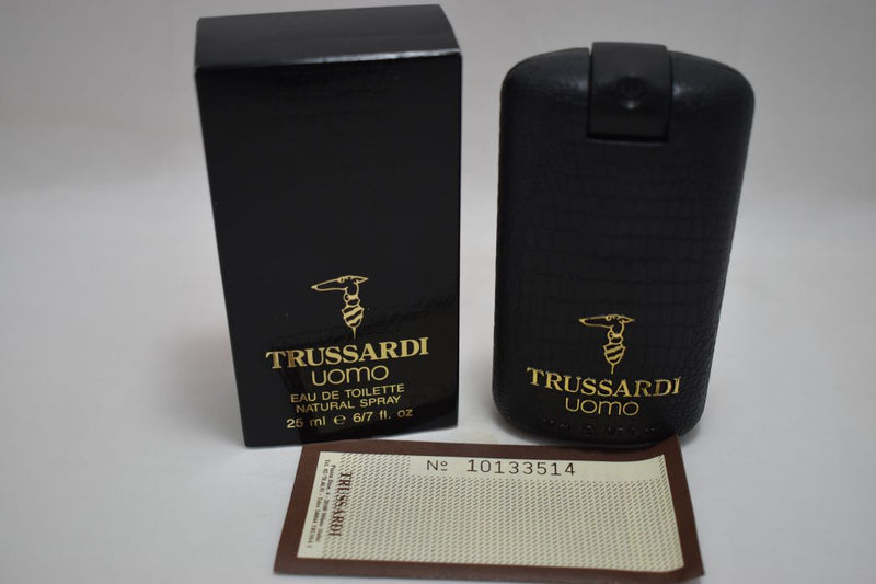 TRUSSARDI CLASSIC UOMO (VERSION 1983) ORIGINAL POUR HOMME / FOR MEN EAU DE TOILETTE VAPORISATEUR (NATURAL SPRAY) 25 ml 0.84 FL.OZ.