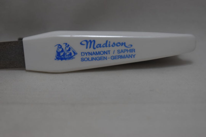 Madison Spitzenqualitat mit garantie SOLINGEN GERMANY, SAPPHIRE FILE, COARSE / FINE / Λίμα από Ζαφείρι, κορυφαίας ποιότητας με την εγγύηση Solingen, Χοντρή / Ψιλή με μήκος 17 cm.