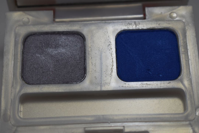 SEVENTEEN 17 COSMETICS CAKE EYESHADOW SUPER IRIDESCENT (No 28 - DUOGLITTER) / Συμπαγής Διπλή Σκιά Ματιών, Σούπερ Ιριδίζουσα -  (COLLECTION 28) -  Σε Απόχρωση (Γκρι Μεταλλικό - Μπλε) 4.5 g.