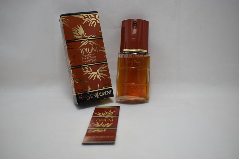 YVES SAINT LAURENT OPIUM (VERSION 1977) ORIGINAL POUR FEMME / FOR WOMEN EAU DE TOILETTE VAPORISATEUR (NATURAL SPRAY) 36 ml 1.2 FL.OZ.