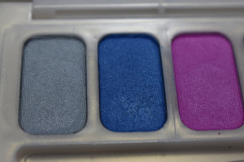 SEVENTEEN 17 COSMETICS CAKE EYESHADOW SUPER IRIDESCENT (PALETTE No 53 -  JASPER) / Συμπαγής Τετραπλή Σκιά Ματιών, Σούπερ Ιριδίζουσα -  (COLLECTION 53) -  Σε Απόχρωση (Γκρι Ανοικτό - Θαλασσί - Φούξια - Λαδί Ανοικτό) 8 g.