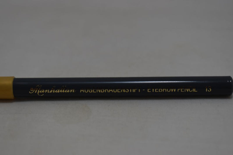 MANHATTAN COSMETICS - AUGENBRAUENSTIFT - EYEBROW PENCIL / Μολύβι Ψιλό για τα Φρύδια σε Απόχρωση (Νο 13 - Γκρι ανθρακί).
