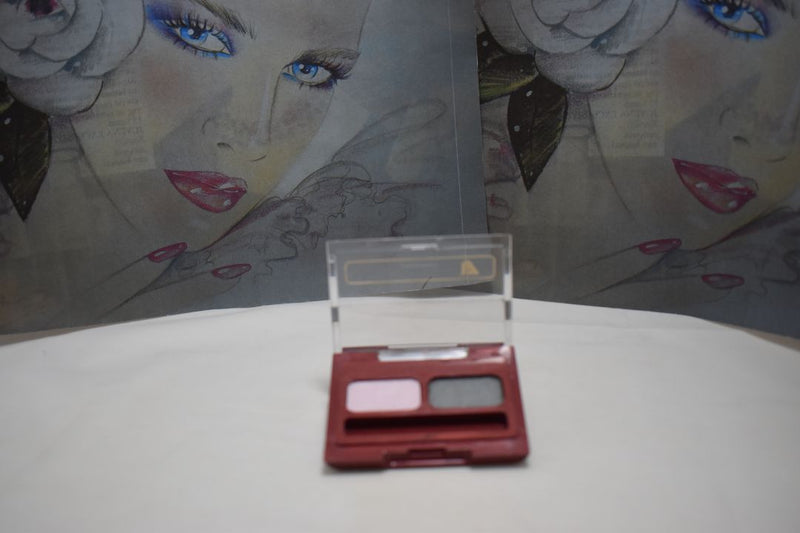 SEVENTEEN 17 COSMETICS CAKE EYE SHADOW DUO (No 1 ROSE LILAC - GREY MIST) / Συμπαγής Διπλή Σκιά Ματιών -  (COLLECTION 1) -  Σε Απόχρωση (Ροζ Λιλά - Γκρι) 4 g.