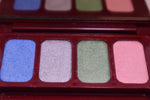 SEVENTEEN 17 COSMETICS CAKE EYE SHADOW 4 COLOUR SET   (PALETTES No 16 - GLAMOUR) / Συμπαγής Τετραπλή Σκιά Ματιών -  (COLLECTION 16) -  Σε Απόχρωση (Θαλασσί - Τσαγαλί - Πράσινο - Σομόν) 8 g.