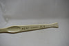 KENT OF LONDON ORIGINAL TOOTHBRUSH (MEDIUM) STRAIGHT TUFT REAL BRISTLE WHITE COLOR (VERSION 1977) / ΟΔΟΝΤΟΒΟΥΡΤΣΑ ΜΕ ΙΣΙΕΣ ΚΑΙ ΑΥΘΕΝΤΙΚΕΣ ΤΡΙΧΕΣ (ΜΕΣΑΙΑΣ ΣΚΛΗΡΟΤΗΤΑΣ) ΧΡΩΜΑΤΟΣ  ΛΕΥΚΟΥ.