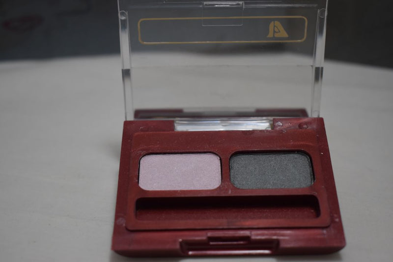 SEVENTEEN 17 COSMETICS CAKE EYE SHADOW DUO (No 1 ROSE LILAC - GREY MIST) / Συμπαγής Διπλή Σκιά Ματιών -  (COLLECTION 1) -  Σε Απόχρωση (Ροζ Λιλά - Γκρι) 4 g.