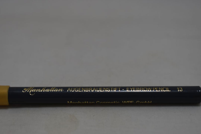 MANHATTAN COSMETICS - AUGENBRAUENSTIFT - EYEBROW PENCIL / Μολύβι Ψιλό για τα Φρύδια σε Απόχρωση (Νο 13 - Γκρι ανθρακί).