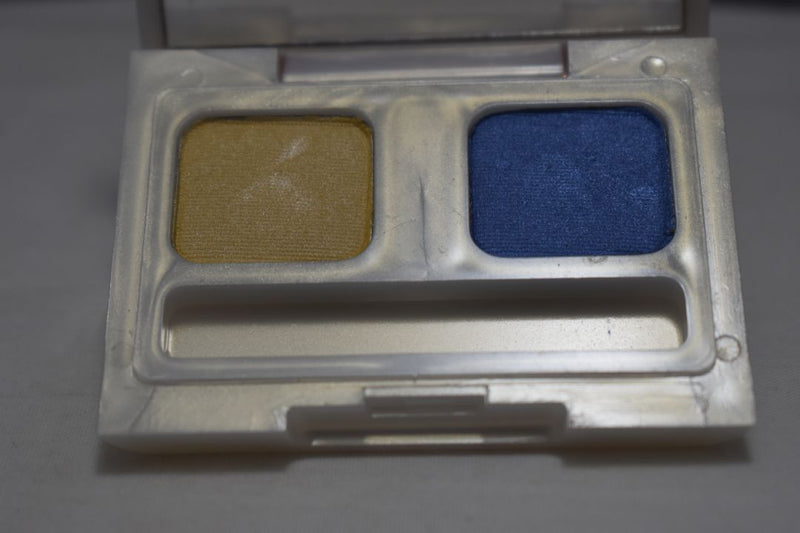 SEVENTEEN 17 COSMETICS CAKE EYESHADOW SUPER IRIDESCENT (No 27 - DUOSHEER) / Συμπαγής Διπλή Σκιά Ματιών, Σούπερ Ιριδίζουσα -  (COLLECTION 27) -  Σε Απόχρωση (Κίτρινο της Ώχρας - Μπλε Αζούρ) 4.5 g