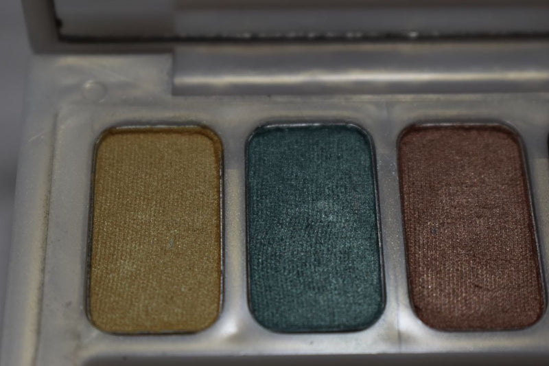SEVENTEEN 17 COSMETICS CAKE EYESHADOW SUPER IRIDESCENT (PALETTE No 42 -  GEM) / Συμπαγής Τετραπλή Σκιά Ματιών, Σούπερ Ιριδίζουσα -  (COLLECTION 42) -  Σε Απόχρωση (Κίτρινο - Πράσινο Ανοικτό - Σομόν - Καφέ Σκούρο) 8 g.