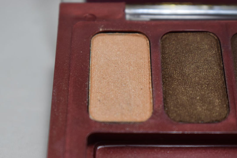 SEVENTEEN 17 COSMETICS CAKE EYE SHADOW 4 COLOUR SET   (PALETTES No 02 -  BROWNS) / Συμπαγής Τετραπλή Σκιά Ματιών -  (COLLECTION 02) -  Σε Απόχρωση (Σομόν - Καφέ Σκούρο - Πράσινο Βαθύ - Πράσινο της Ελιάς) 8 g.
